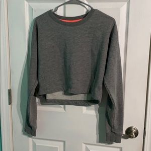 Women’s Comfy Crop Crewneck Sweater